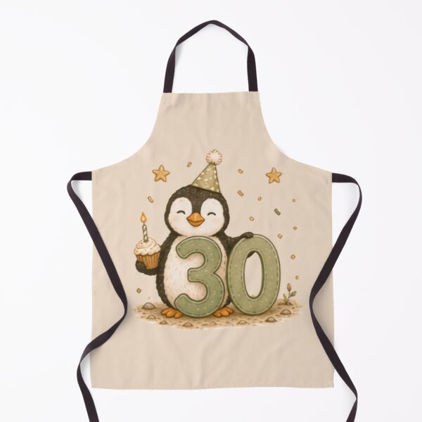 Item preview, Happy 30th Birthday Penguin designed and sold by MellowMunchkins.