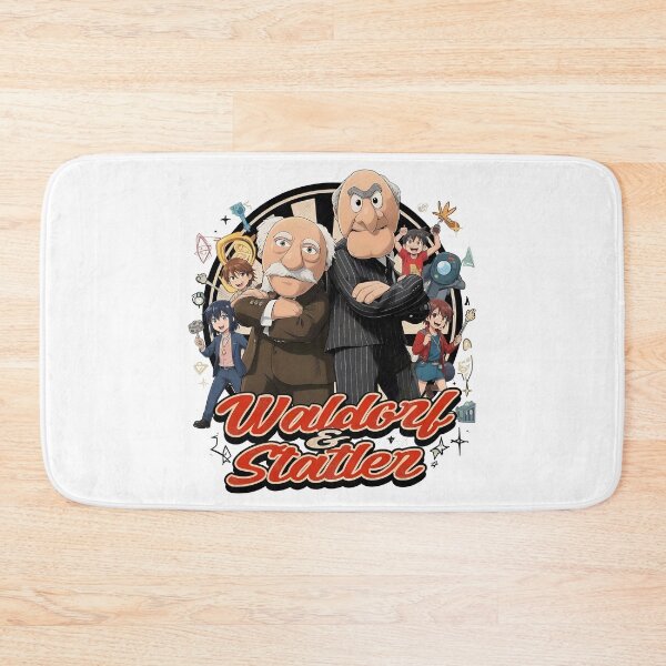 Item preview, Waldorf & Statler Anime Crossover designed and sold by ZubairNalban.