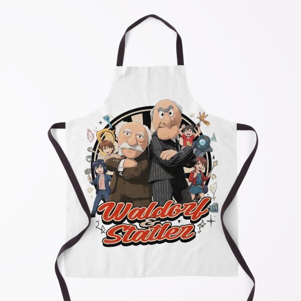 Item preview, Waldorf & Statler Anime Crossover designed and sold by ZubairNalban.