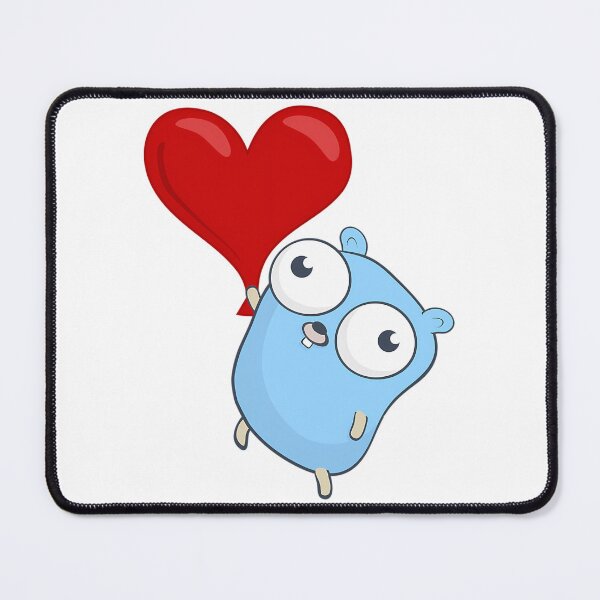 Item preview, The Go Gopher Heart Balloon designed and sold by EmosGiftd.