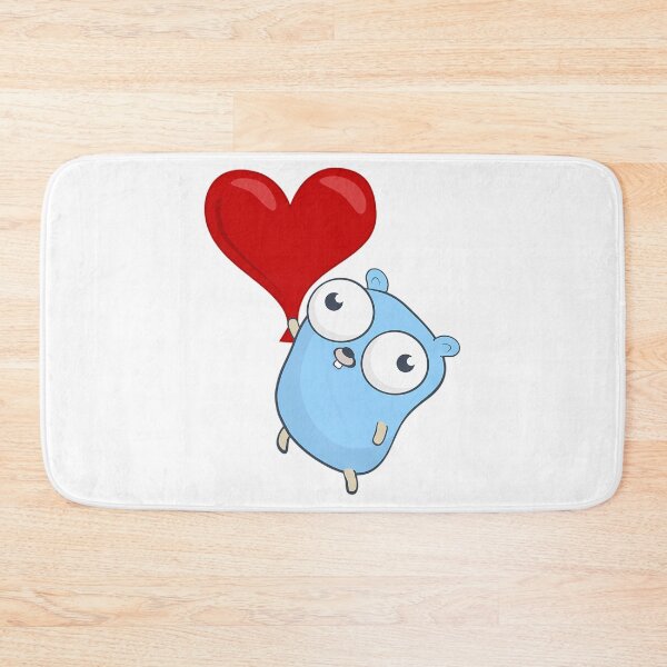 Item preview, The Go Gopher Heart Balloon designed and sold by EmosGiftd.