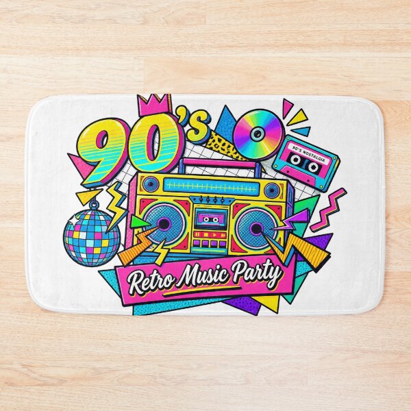 Item preview, 90s 80s memphis nostalgic colorful retro Music party designed and sold by OlsonElmer.