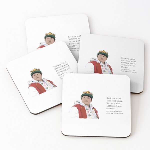 Item preview, Ricky Baker Hunt For The Wilderpeople Kicking Stuff designed and sold by merchwemam.