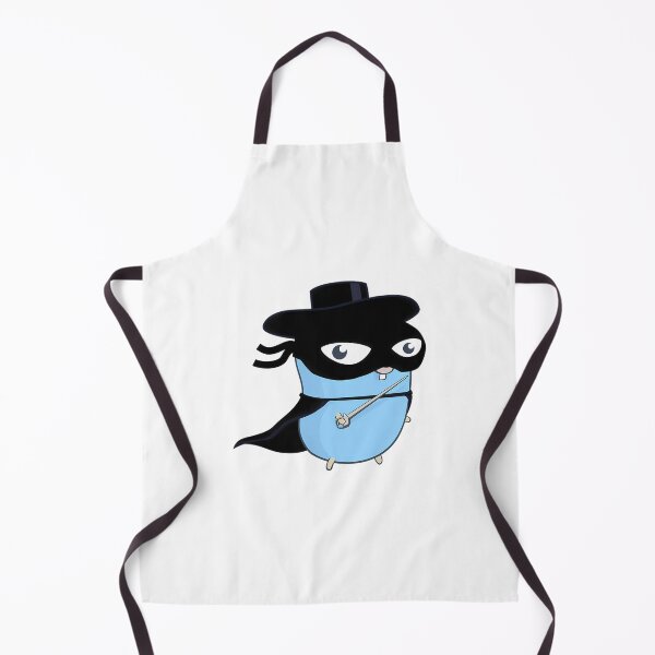 Item preview, The Go Gopher Hero Black Mask And Sword designed and sold by EmosGiftd.