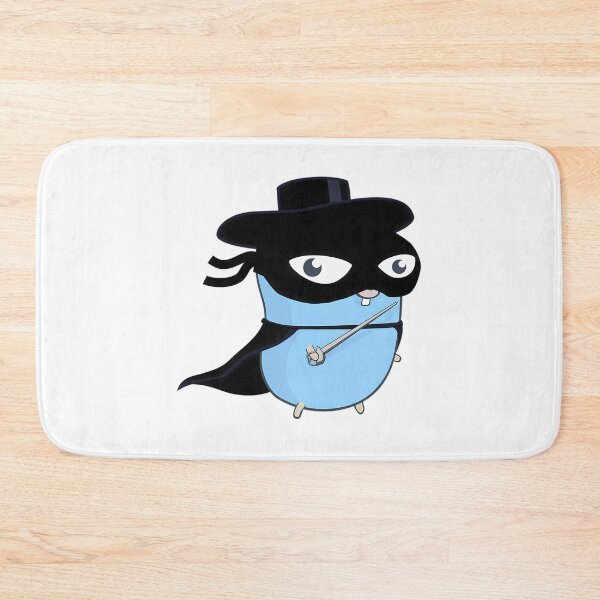 Item preview, The Go Gopher Hero Black Mask And Sword designed and sold by EmosGiftd.