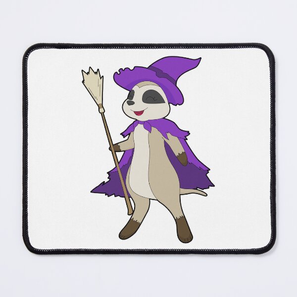 Item preview, Meerkat Halloween Witch Broom designed and sold by Snabdesign84.