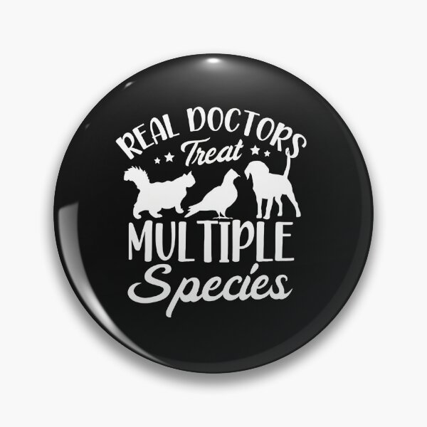 Item preview, Real Doctors Treat Multiple Species Vet Life designed and sold by kazeckmynea.