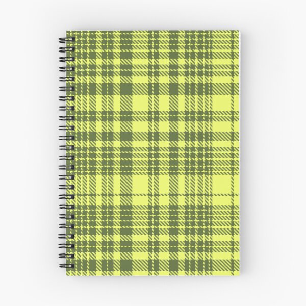 Item preview, Moss Green and Lime Yellow Plaid Tartan  designed and sold by PatternTitan.