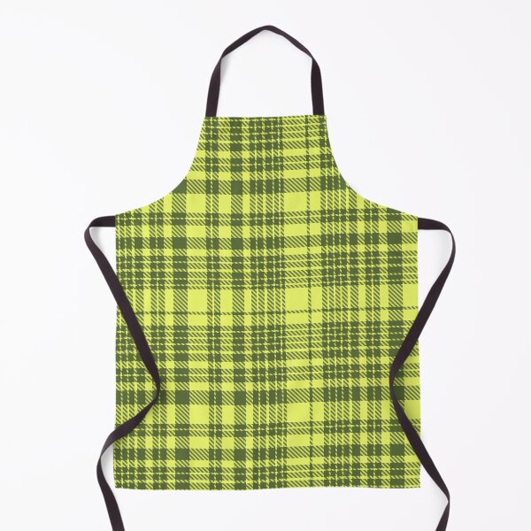 Item preview, Moss Green and Lime Yellow Plaid Tartan designed and sold by PatternTitan.