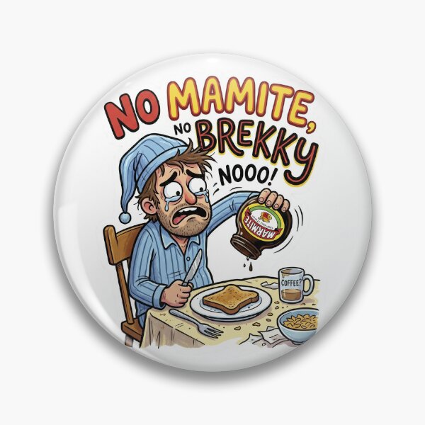 Item preview, No Marmite No Breakfast Funny Toast Lover Breakfast Humor designed and sold by LOVEARTDESIGN.
