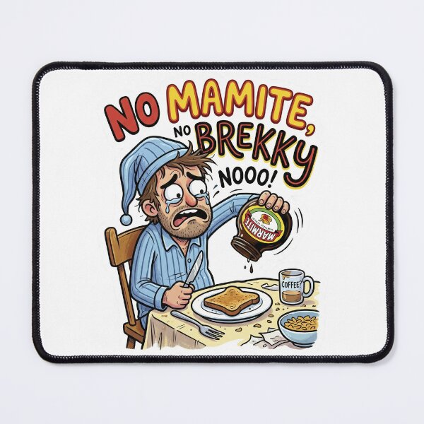 Item preview, No Marmite No Breakfast Funny Toast Lover Breakfast Humor designed and sold by LOVEARTDESIGN.