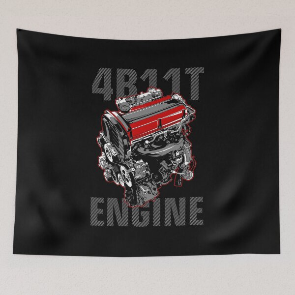 Item preview, 4B11T Engine Design Essential designed and sold by leljiber.