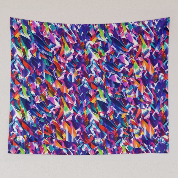 Item preview, Crystalline explosion of color in the room designed and sold by Sigtrix.