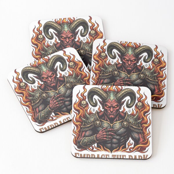 Item preview, Embrace the Dark Colorful Gothic Demon designed and sold by Ghost Of Chill.