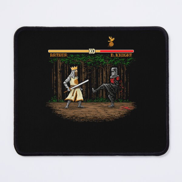 Item preview, Pixel Knights Battle Scene Video Game Screen designed and sold by Artsspect.