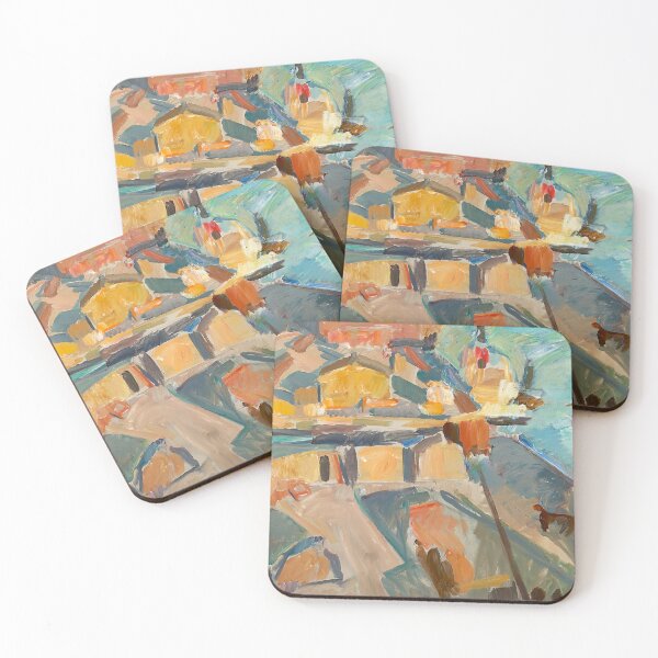 Item preview, Street Scene near a Harbour designed and sold by Craphe.