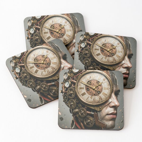 Item preview, The Steampunk Cyborg: The Chronicle of Eternal Timekeeping designed and sold by VoidVeilStudio.