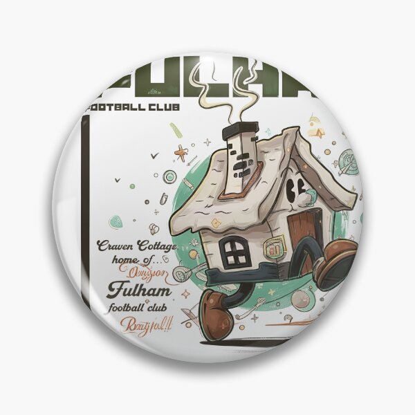 Item preview, Fulham Football Cottage Illustration designed and sold by Dylan1x.