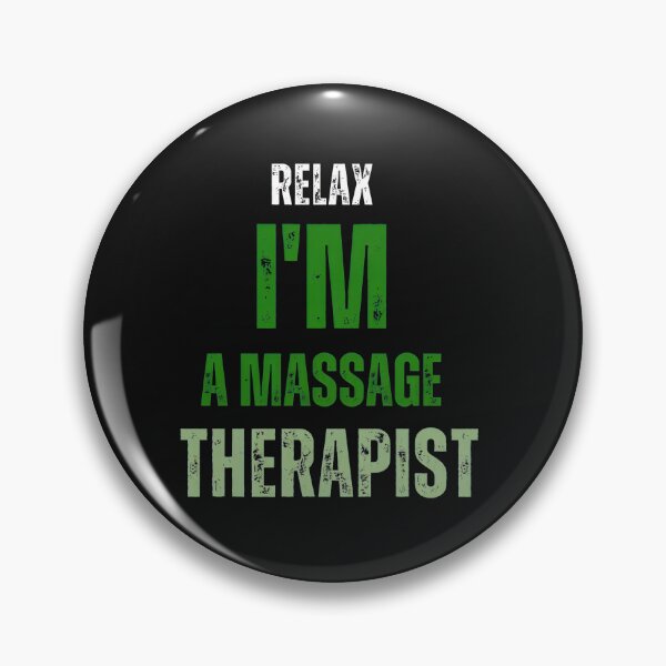 Item preview, Relax I'm A Massage Therapist Funny Professional Gift designed and sold by klasenbee.