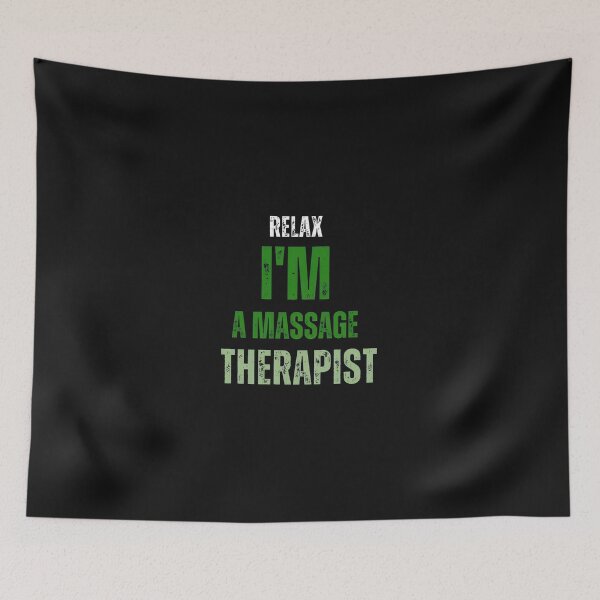 Item preview, Relax I'm A Massage Therapist Funny Professional Gift designed and sold by klasenbee.