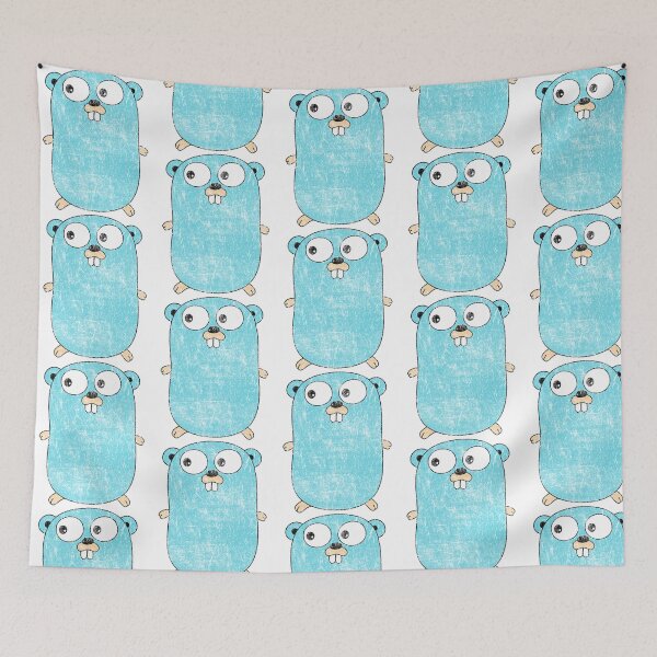 Item preview, Vintage Go Golang Gopher designed and sold by EmosGiftd.