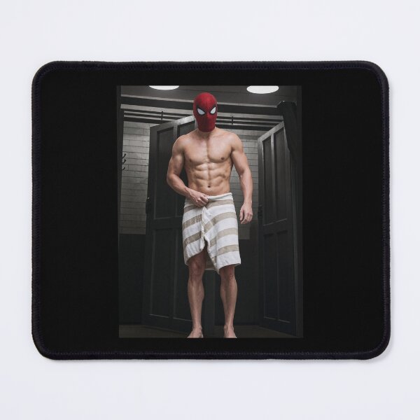 Item preview, Funny Spider Towel Scene designed and sold by RamblingerArt.