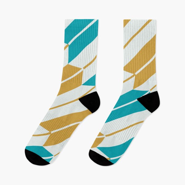 Item preview, Modern Yagasuri Turquoise & Golden Ochre designed and sold by TexSta.