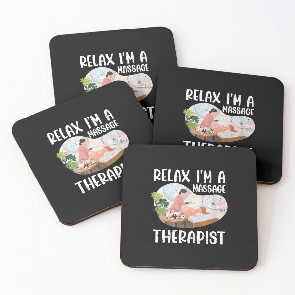 Item preview, Relax I'm a Massage Therapist Gift designed and sold by kazeckmynea.