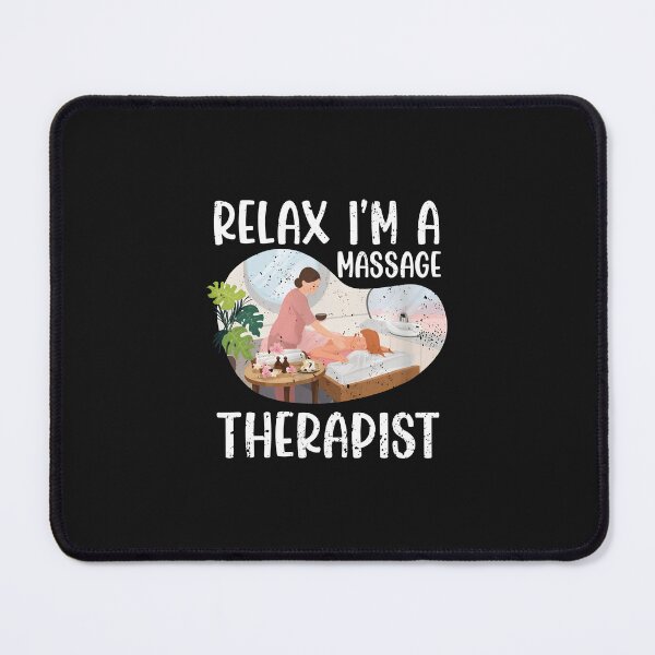 Item preview, Relax I'm a Massage Therapist Gift designed and sold by kazeckmynea.