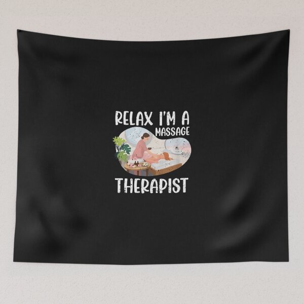 Item preview, Relax I'm a Massage Therapist Gift designed and sold by kazeckmynea.