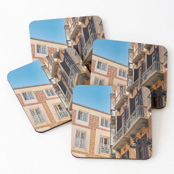 Item preview, Lovely Spanish tiled houses and ornate balconys  designed and sold by TMcG72.