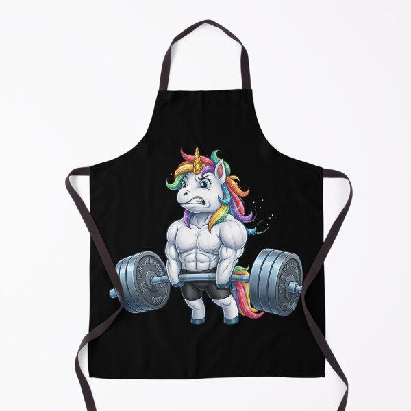 Item preview, Iron & Rainbows: Buff Muscular Unicorn Powerlifting Gym Design designed and sold by Shopeon Designs.