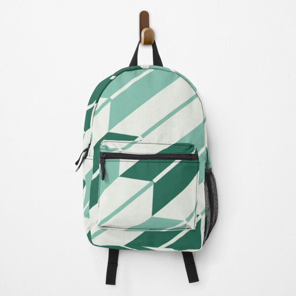 Item preview, Modern Yagasuri Mint & Forest Green designed and sold by TexSta.
