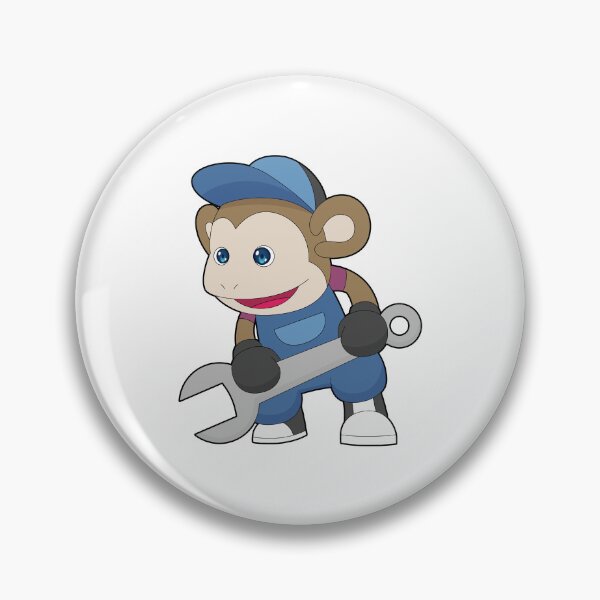 Item preview, Monkey Mechanic Wrench Workshop designed and sold by Snabdesign84.