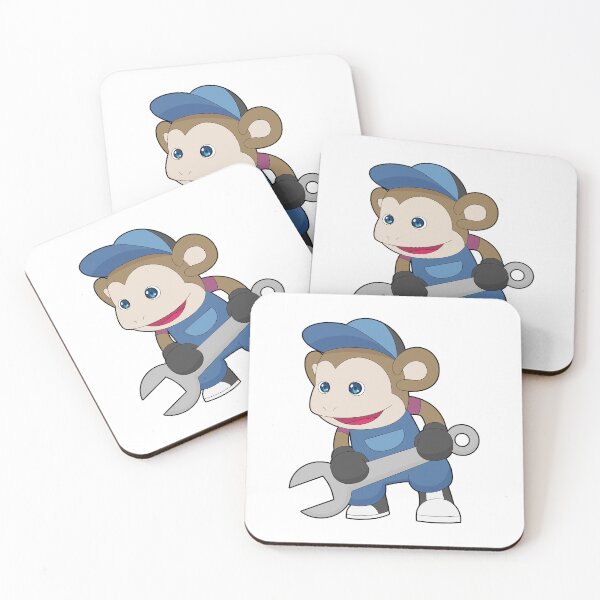 Item preview, Monkey Mechanic Wrench Workshop designed and sold by Snabdesign84.