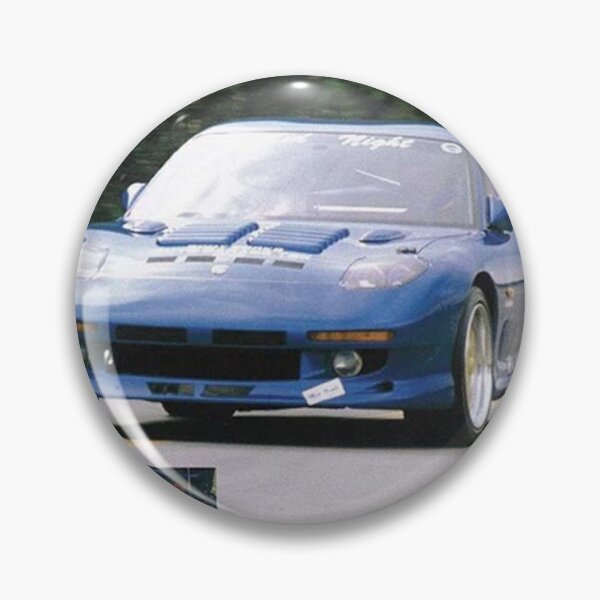 Item preview, Vintage Blue Sports Car Retro Racing designed and sold by AufderharVernic.