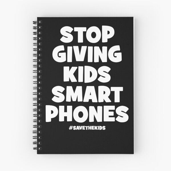 Item preview, Stop Giving Kids Smartphones Anti Tech Typography designed and sold by dived.