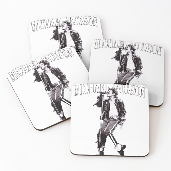 Item preview, Vintage Michael Jackson Pop Icon Singing Performance Illustration designed and sold by TiffanyHe91384.