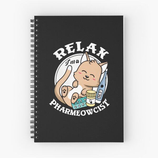 Item preview, Relax Pharmecowcist Cat Cute Medicine Pill Thermometer Design designed and sold by kazeckmynea.