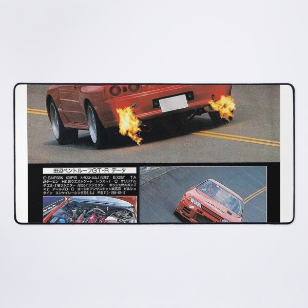 Item preview, Vintage Racing Retro Red Japanese Sports Car designed and sold by AufderharVernic.