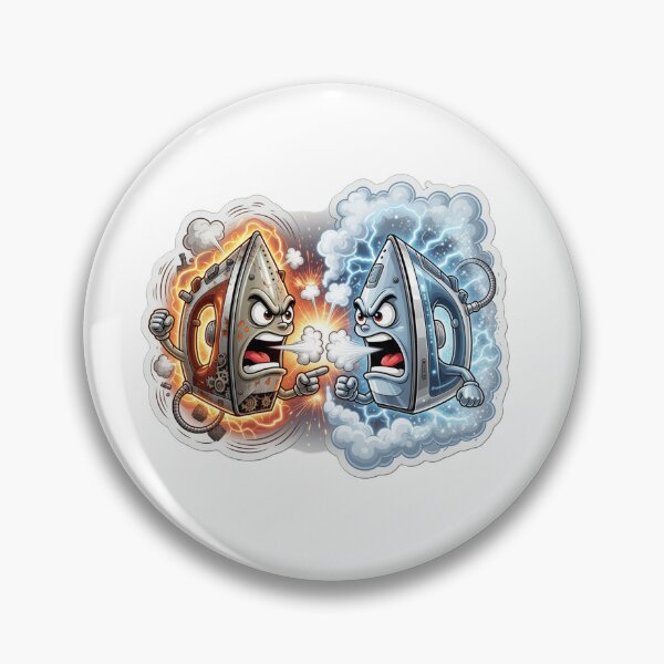 Item preview, Classic Steam Iron Rivalry designed and sold by Imaginarium of Chaos falcon88 .