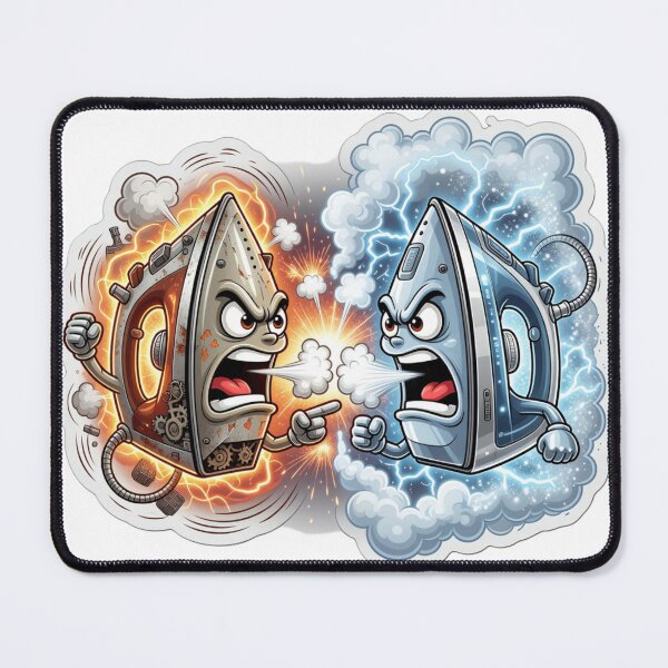 Item preview, Classic Steam Iron Rivalry designed and sold by Imaginarium of Chaos falcon88 .