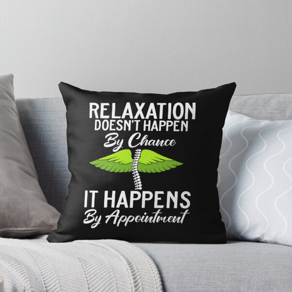 Item preview, Relaxation Happens By Appointment Funny Chiropractor Symbol designed and sold by klasenbee.