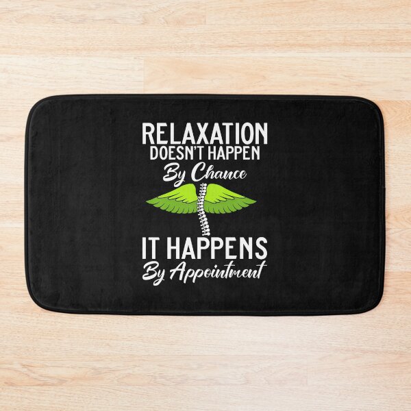 Item preview, Relaxation Happens By Appointment Funny Chiropractor Symbol designed and sold by klasenbee.