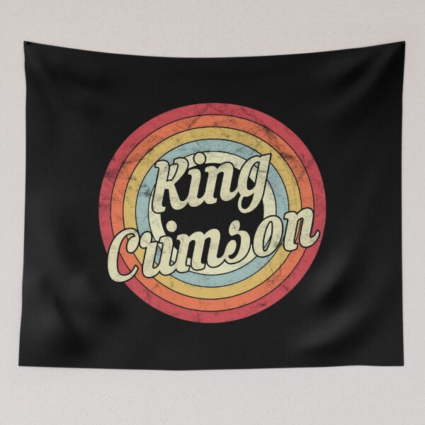 Item preview, King Crimson Vintage designed and sold by mirandacruzArt.