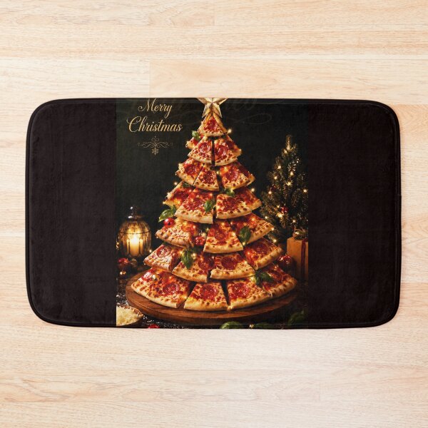 Item preview, Merry Christmas – Pizza Christmas Tree designed and sold by LuluLeb.