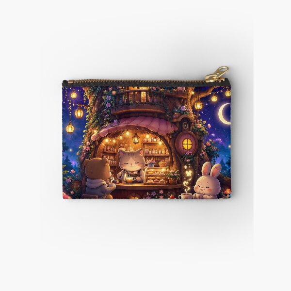 Item preview, Moonlit Woodland Café — Enchanted Forest Tea House designed and sold by Nexyra_Labs Art Studios.