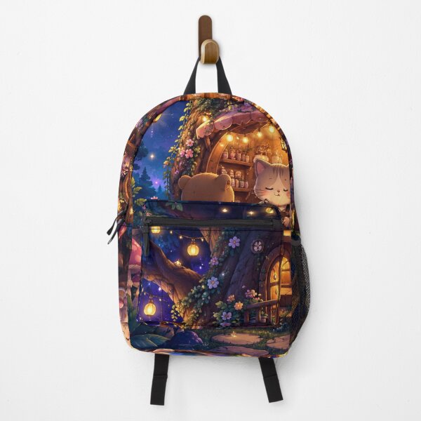 Item preview, Moonlit Woodland Café — Enchanted Forest Tea House designed and sold by Nexyra_Labs Art Studios.