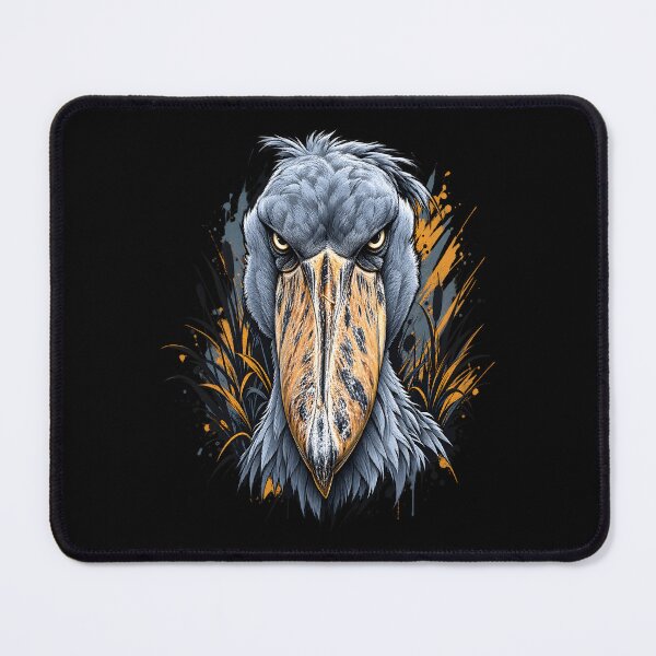 Item preview, Shoebill Look Portrait – Fierce Shoebill Stork Wildlife Design designed and sold by FreeArt2.