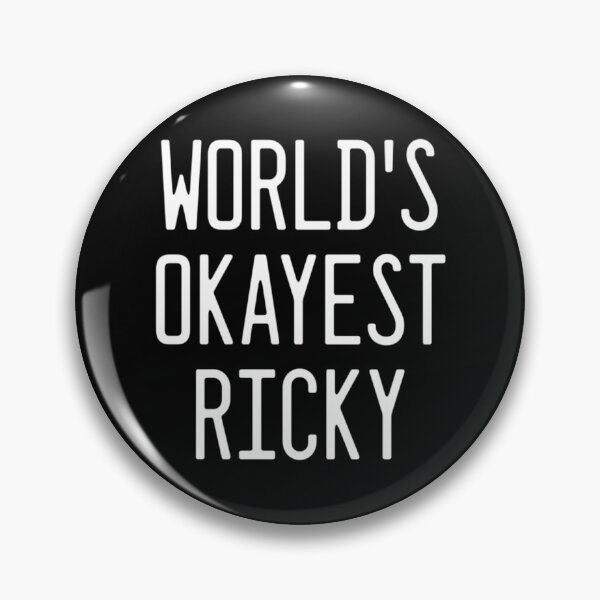 Item preview, World'S Okayest Ricky designed and sold by merchwemam.